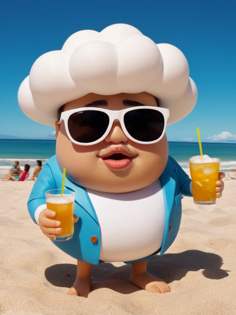 创意3d微缩模型动画人物广告