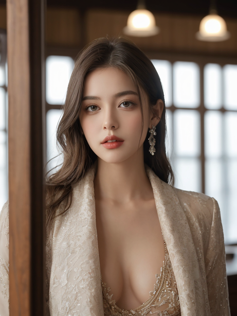 气质美女模特广告拍摄