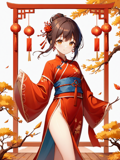 立秋，中国风，中国节日，24节气
 