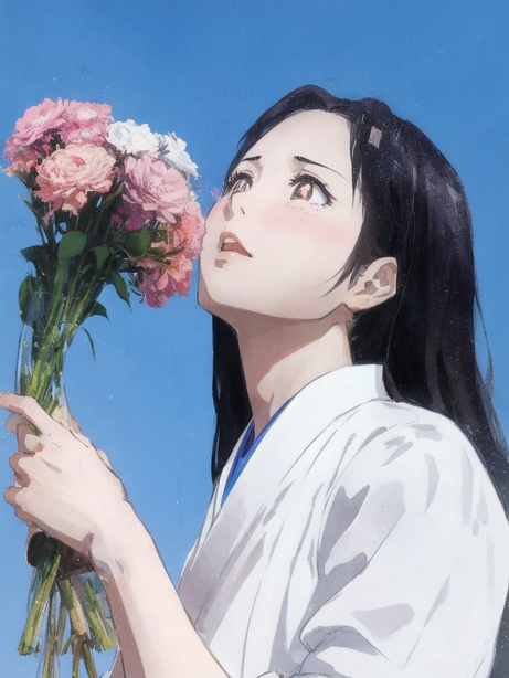 卡通动漫女生治愈头像