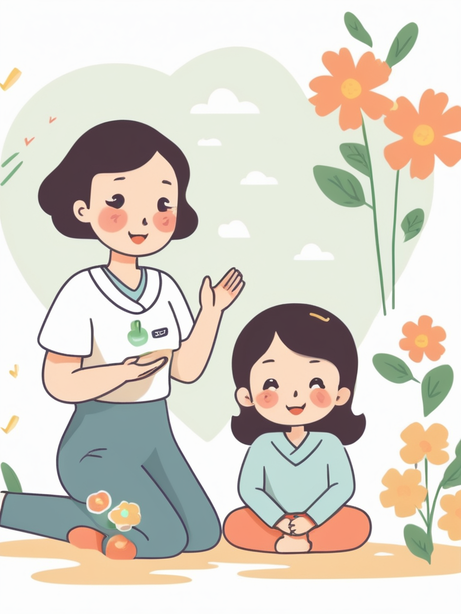 感恩节扁平矢量公益插画