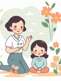 教师节，治愈插画，人物插画，简单矢量，扁平，感恩老师，公益