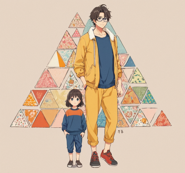 生动有趣的卡通人物插画