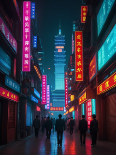 可视化，半透明背景，中国故宫，发光，线框，科技感