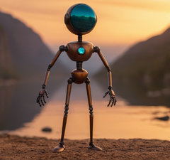 未来世界的火柴人